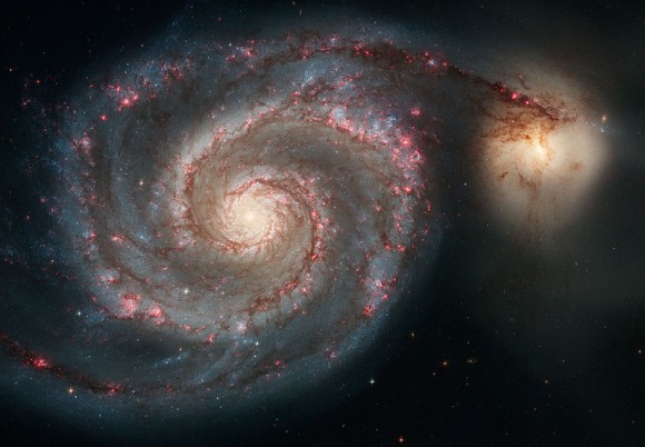 Whirlpool Galaxy. Image credit: Hubble