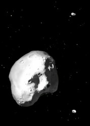 Computer illustration of Asteroid Juno. Computer illustration of Asteroid Juno.