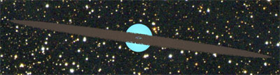 Epsilon Aurigae model.  Credit: NOAO, AURA, & NSF.
