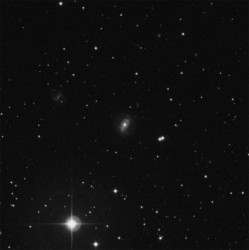 This visible-light image shows the galaxy dubbed UGC 3789, which is 160 million light-years from Earth. Credit: STScI This visible-light image shows the galaxy dubbed UGC 3789, which is 160 million light-years from Earth. Credit: STScI