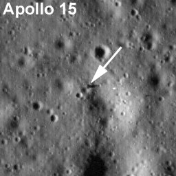 Apollo 15 site by LRO. Credit: NASA Apollo 15 site by LRO. Credit: NASA