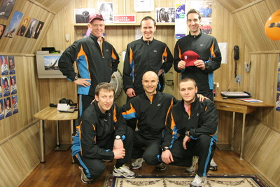 The Mars 500 crew at the halfway point of their mission. Credit: ESA The Mars 500 crew at the halfway point of their mission. Credit: ESA