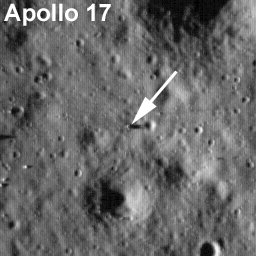 Apollo 17 LRO. Credit: NASA Apollo 17 LRO. Credit: NASA