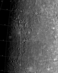 Caloris Basin on Mercury Caloris Basin on Mercury