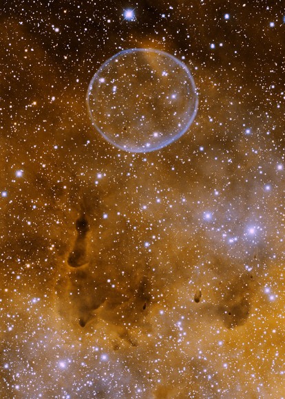 The Cygnus Bubble. Credit: T. A. Rector/University of Alaska Anchorage, H. Schweiker/WIYN and NOAO/AURA/NSF The Cygnus Bubble. Credit: T. A. Rector/University of Alaska Anchorage, H. Schweiker/WIYN and NOAO/AURA/NSF