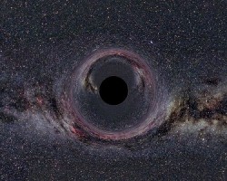 Artists concept of a black hole. Artists concept of a black hole.