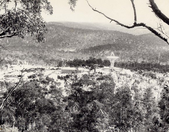 Honeysuckle Creek Tracking Station during Winter (July) 1969. Photo courtesy Bruce Ekert