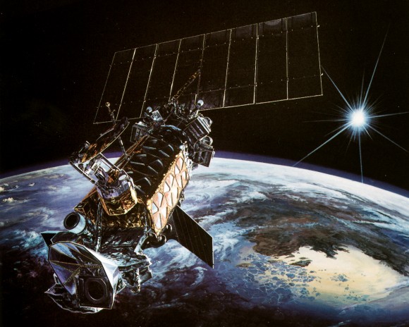 DMSP satellite Lockheed DMSP satellite