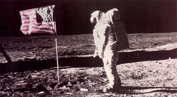 was buzz aldrin the first man on the moon