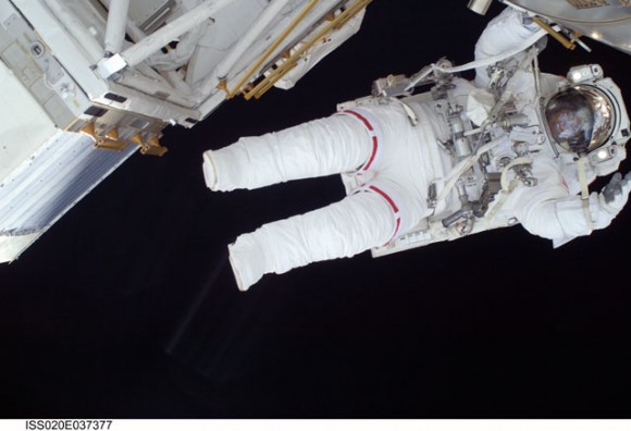 Nicole Stott during an EVA. Credit: NASA Nicole Stott during an EVA. Credit: NASA
