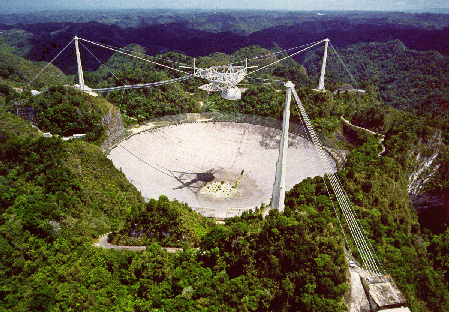 courtesy of the NAIC - Arecibo Observatory, a facility of the NSF courtesy of the NAIC - Arecibo Observatory, a facility of the NSF