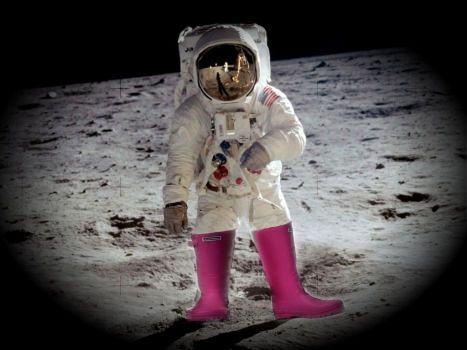Water on the Moon? Photo editing credit: Stuart Atkinson Water on the Moon? Photo editing credit: Stuart Atkinson