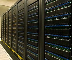 A supercomputer. A supercomputer.