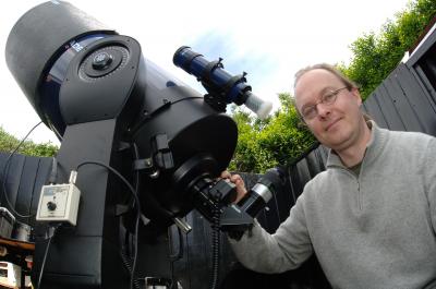 Dr. Boris Gänsicke from the department of physics at the University of Warwick. Dr. Boris Gänsicke from the department of physics at the University of Warwick.