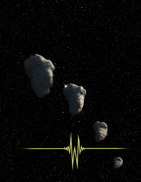 Artists impression of a small KBO detected by Hubble as it transited a star. Credit: NASA, ESA, and G. Bacon (STScI) Artists impression of a small KBO detected by Hubble as it transited a star. Credit: NASA, ESA, and G. Bacon (STScI)