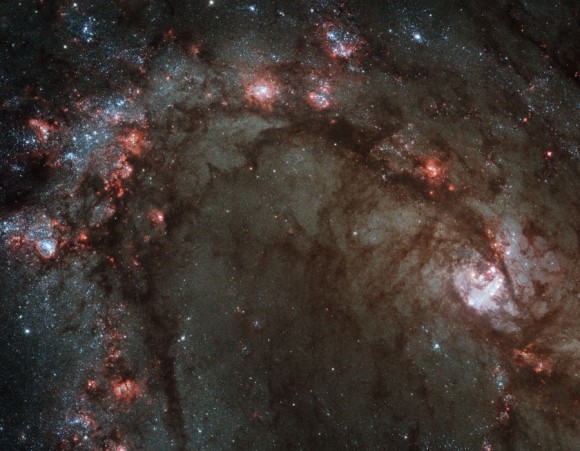 M83. Image credit: Hubble M83. Image credit: Hubble
