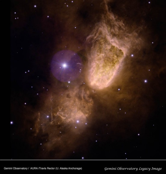 Sharpless 2-106 (Gemini Observatory/AURA)