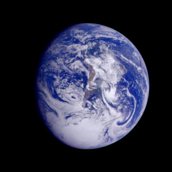 Earth - South America (first frame of Earth Spin Movie) Earth - South America (first frame of Earth Spin Movie)