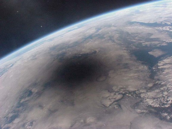 Eclipsed Earth