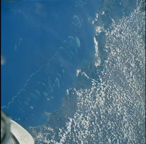 Great Barrier Reef and the coast