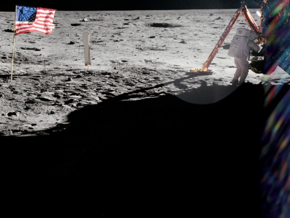 Neil Armstrong on the Lunar Surface