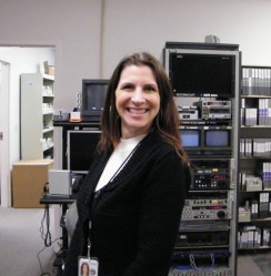 Allie Lee, Producer for KSC TV/NASA TV. Image: Nancy Atkinson