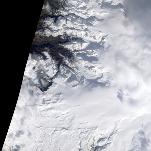 Eruption of Eyjafjallajökull Volcano, Iceland