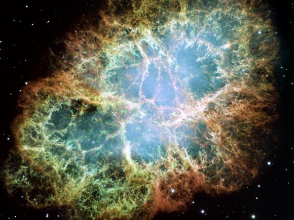 The Crab Nebula. Image credit: Hubble The Crab Nebula. Image credit: Hubble