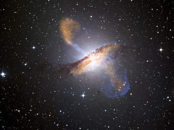 A Black Hole Overflows From Galaxy Centaurus A