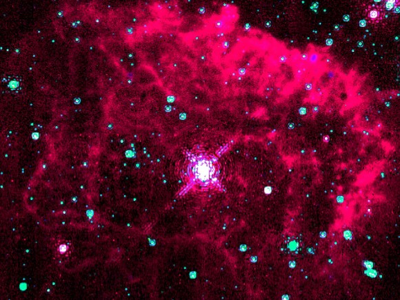 A Brilliant Star in Milky Way's Core
