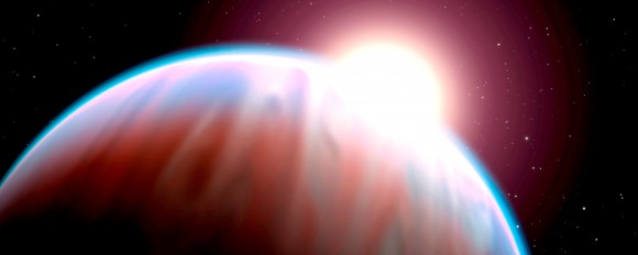 Artist's View of Extrasolar Planet HD 189733b