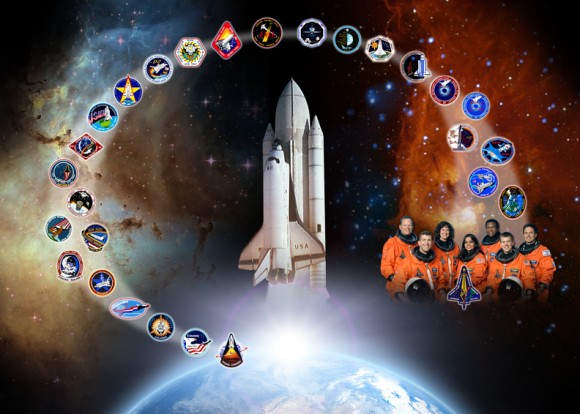 Columbia poster. Credit: NASA