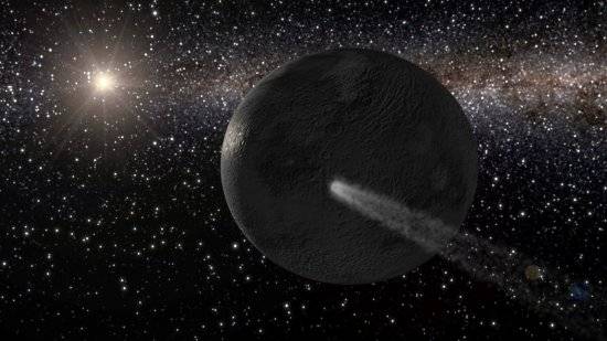Artists concept of an asteroid around a planetary body. Credit: Gabriel Pérez, Instituto de Astrofisica de Canarias, Spain