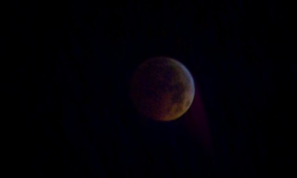 This was taken by Phil Plait, the Bad Astronomer, in Boulder Colorado. 'Deep into totality,' Phil said.