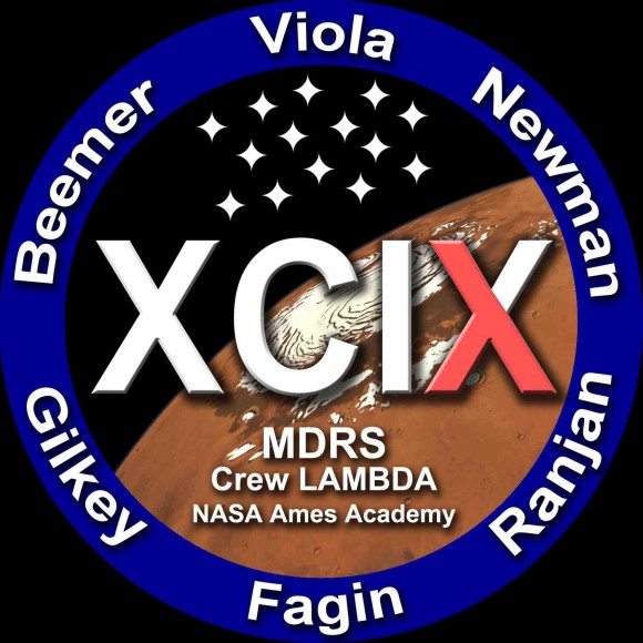 Crew patch for Crew LAMBDA.