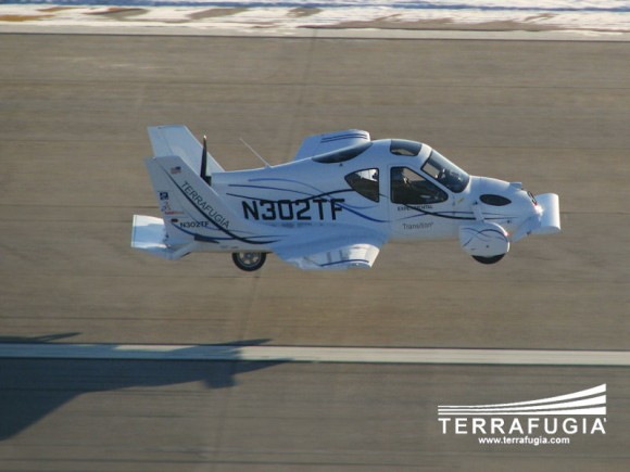 The Transition flying car by Terrafugia. Credit: Terrafugia.