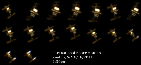 Astrophoto: ISS by Tom Gwilym