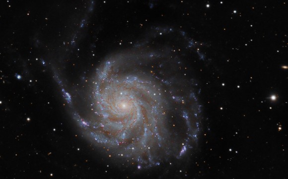 Astrophoto: Supernova PTF11kly/2011fe in M101 by Rick Johnson