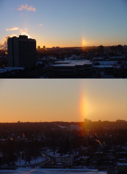 Astrophoto: Ottawa Sundog by Chuck Clark Astrophoto: Ottawa Sundog by Chuck Clark