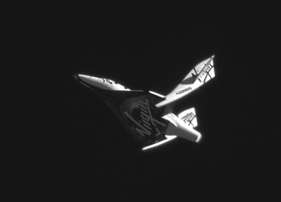 First Feather Flight (FF01) of SpaceShipTwo