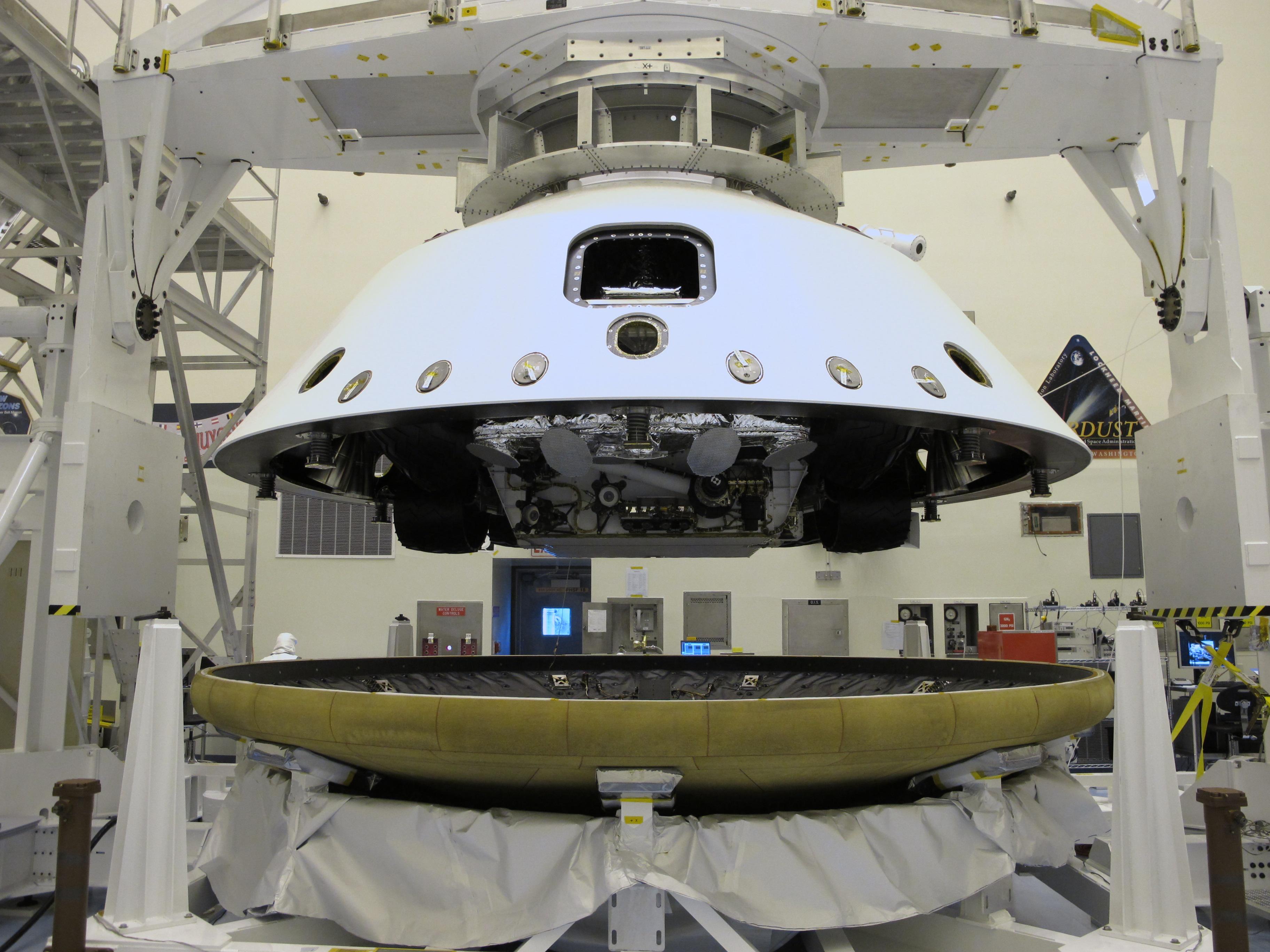 Encapsulating Curiosity For Martian Flight Test