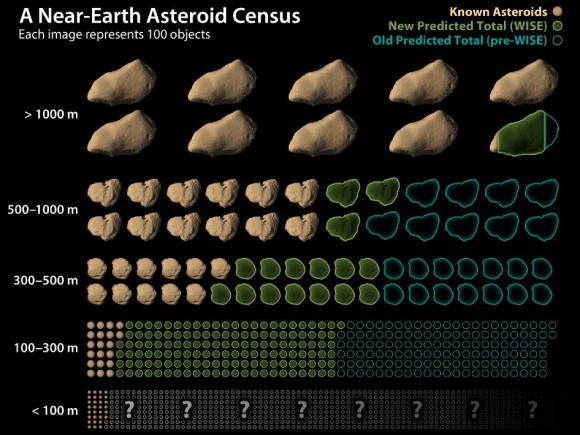 neowise asteroid census