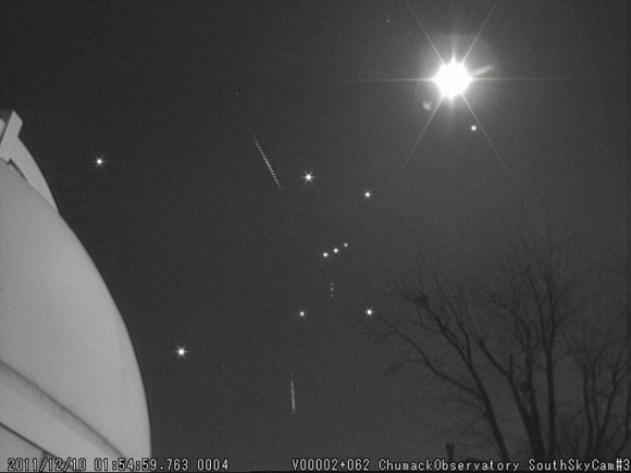 Geminid Meteors 2011