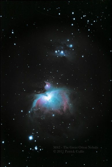 The Great Orion Nebula by Patrick Cullis