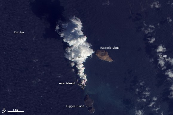 volcanic eruption