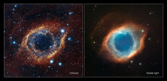 helix nebula comparison