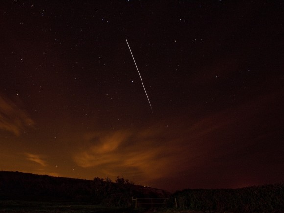 ISS taken from the Isle Of Wight, UK by Ian Parker ISS taken from the Isle Of Wight, UK by Ian Parker