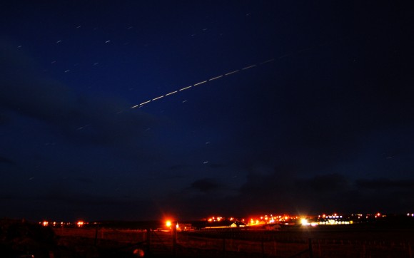 ISS taken from Isle of Lewis, Outer Hebrides by John Gray ISS taken from Isle of Lewis, Outer Hebrides by John Gray