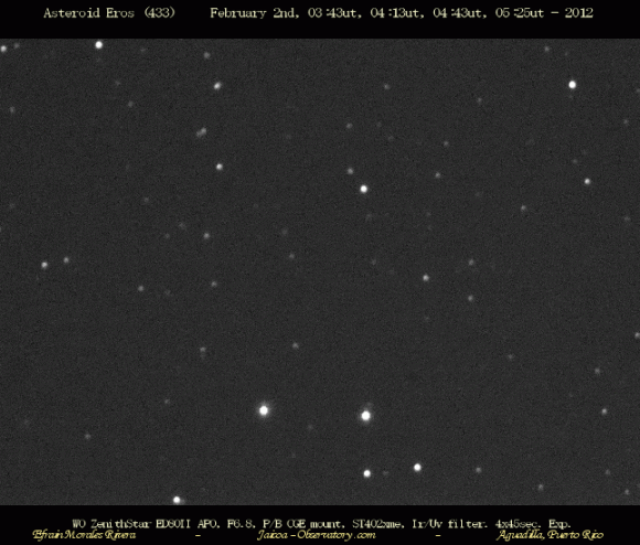 Astrophoto: Near-Earth Asteroid Eros by Efrain Morales Astrophoto: Near-Earth Asteroid Eros by Efrain Morales