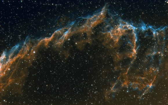 Astrophoto: The Veil Nebula by Nick Howes Astrophoto: The Veil Nebula by Nick Howes